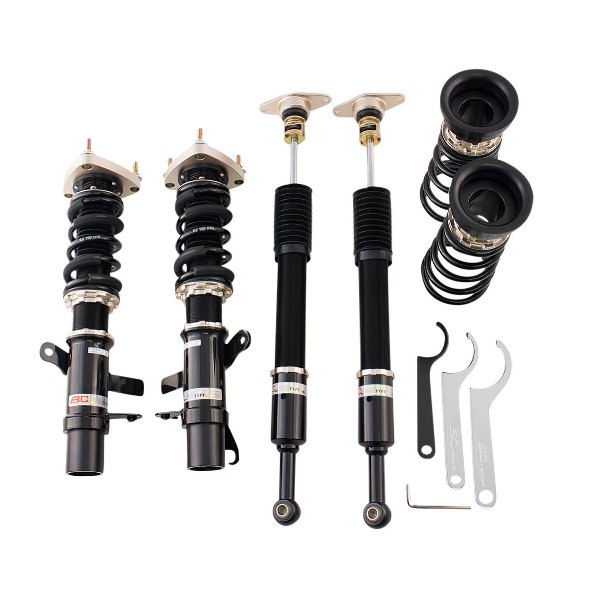 BC Racing Coilovers Ford Focus S / SE / SEL / Titanium (12-18) w/ Fron ...