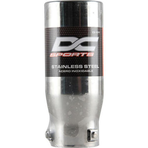 27.99 DC Sports 3.75" x 9" DC Sports Stainless Steel Bolt-On Muffler Straight Tip - Polish or Black - Redline360