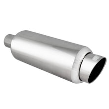 Load image into Gallery viewer, 65.99 DC Sports 2.25&quot; Stainless Steel Muffler w/ Slant Cut Exhaust Tip - EX-5016 - Redline360 Alternate Image