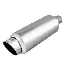 Load image into Gallery viewer, 65.99 DC Sports 2.25&quot; Stainless Steel Muffler w/ Slant Cut Exhaust Tip - EX-5016 - Redline360 Alternate Image