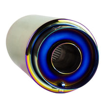 Load image into Gallery viewer, 89.99 DC Sports 2.25&quot; Anodized Chameleon Stainless Steel Exhaust Tip w/ Silencer - EX-5022 - Redline360 Alternate Image