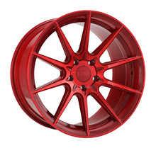 Load image into Gallery viewer, 205.00 F1R F101 Wheels (18x8.5 5×100 38ET) Gloss Black / Machined Silver / Candy Red / Brushed Gold - Redline360 Alternate Image