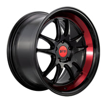 Load image into Gallery viewer, 215.00 F1R F102 Wheels (18x9.5 5x112 45ET) Gloss Black Polish or Red Lip - Redline360 Alternate Image