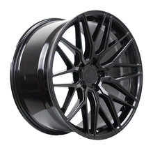 Load image into Gallery viewer, F1R F103 Wheels (18x8.5 5x112 42ET) Brushed Bronze / Gloss Black / Brushed Silver - Gloss Black Alternate Image