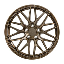 Load image into Gallery viewer, F1R F103 Wheels (18x8.5 5x112 42ET) Brushed Bronze / Gloss Black / Brushed Silver - Brushed Bronze Alternate Image