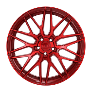 205.00 F1R F103 Wheels (18x8.5 5x100 38ET) Brushed Bronze / Gloss Black / Brushed Silver / Candy Red - Redline360