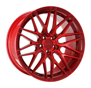 215.00 F1R F103 Wheels (18x9.5 5x100 38ET) Brushed Bronze / Gloss Black / Brushed Silver / Candy Red - Redline360