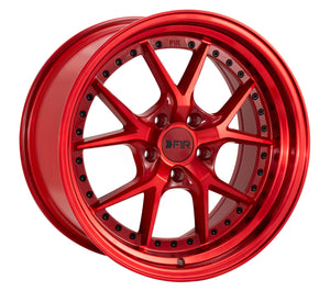 185.00 F1R F105 Wheels (17x8.5 5×114.3 38ET) Machine Silver / Candy Red / Gold / Bronze / Gloss Black - Redline360