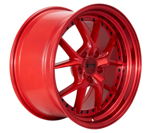 205.00 F1R F105 Wheels (18x8.5 5x114.3 38ET) Machine Silver / Candy Red / Gold / Bronze / Gloss Black - Redline360