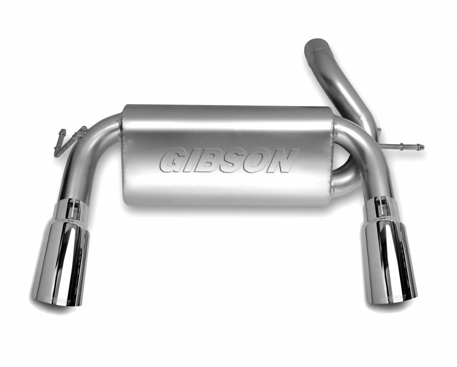Gibson Exhaust Jeep Wrangler JK (20072017) Aluminized Silver or Black