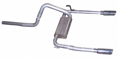 385.17 Gibson Exhaust Chevy Camaro 6.2L (98-02) [Catback - Dual Rear]  Aluminized or Stainless - Redline360