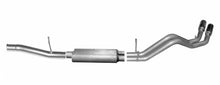 Load image into Gallery viewer, Gibson Exhaust Chevy/GMC Silverado/Sierra 1500 5.3L 2/4WD (14-18) [Catback - Dual Sport Exit] Aluminized / Stainless / Black Elite - Crew Cab/Std Bed / Aluminized Alternate Image