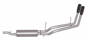 561.26 Gibson Exhaust Chevy Tahoe 5.3 4Dr RWD/4WD (15-20) Catback - Aluminized / Stainless / Black Elite - Redline360