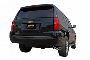 561.26 Gibson Exhaust Chevy Tahoe 5.3 4Dr RWD/4WD (15-20) Catback - Aluminized / Stainless / Black Elite - Redline360