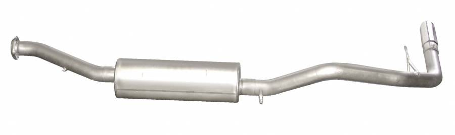 525.93 Gibson Exhaust Cadillac Escalade 5.3L 2/4WD (02-06) [Catback - Single Exit] Polished Tips - Redline360