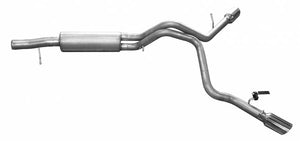 722.09 Gibson Exhaust GMC Yukon Denali 6.2L AWD (11-14) [Catback - Dual Extreme Exit] Polished Tips - Redline360