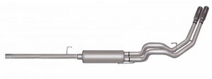 593.12 Gibson Exhaust Ford F150 3.5L EcoBoost 2/4WD (11-14) [Catback - Dual Sport Exit] Polished or Black Ceramic Tips - Redline360