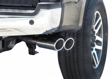 Load image into Gallery viewer, Gibson Exhaust Ford F250/F350 Super Duty 6.2L 2/4WD (17-18) [Catback - Dual Sport Exit] Polished or Black Ceramic Tips - Polished Alternate Image