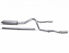 Load image into Gallery viewer, Gibson Exhaust Chevy/GMC Silverado/Sierra 1500 6.2L 4WD [New Body Style] (19-20) [Catback - Dual Split Exit] Polished or Black Ceramic Tips - Polished Tips Alternate Image
