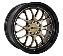 Load image into Gallery viewer, F1R F21 v2 Wheels (18x10.5 5×100/114.3 40ET) Bronze / Candy Red / Machine Gold / Hyper Black - Bronze / Black Lip Alternate Image