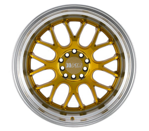 185.00 F1R F21 v2 Wheels (17x8.5 5×100/114.3 35ET) Bronze / Candy Red / Hyper Black - Redline360