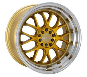205.00 F1R F21 v2 Wheels (18x8.5 5×112/114.3 45ET) Bronze / Candy Red / Machine Gold / Hyper Black - Redline360