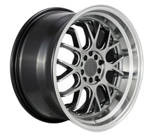 Load image into Gallery viewer, F1R F21 v2 Wheels (18x10.5 5×100/114.3 40ET) Bronze / Candy Red / Machine Gold / Hyper Black - Hyper Black / Polish Lip Alternate Image