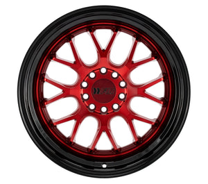 185.00 F1R F21 v2 Wheels (17x8.5 5×100/114.3 35ET) Bronze / Candy Red / Hyper Black - Redline360