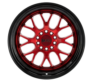 205.00 F1R F21 v2 Wheels (18x8.5 5×108/114.3 42ET) Candy Red or Hyper Black - Redline360