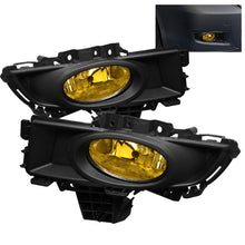 Load image into Gallery viewer, Spyder OEM Style Fog Lights Mazda 3 Sedan (07-08) [w/ Switch] Clear or Yellow - Yellow Alternate Image