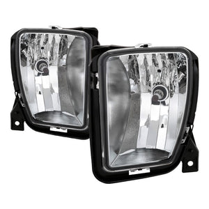 86.71 Spyder OEM Style Fog Lights Dodge Ram 1500 (13-18) [w/ Universal Switch] Clear - Redline360