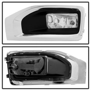 108.91 Spyder OEM Style Fog Lights GMC Yukon/Yukon Denali (15-18) [w/ Cover & Switch] Clear - Redline360