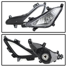 Load image into Gallery viewer, 100.58 Spyder OEM Style Fog Lights Hyundai Elantra (14-16) [w/ Switch] Clear - Redline360 Alternate Image