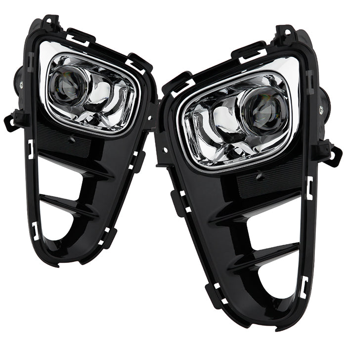 81.16 Spyder OEM Style Fog Lights Kia Picanto (18-20) [w/ Universal Switch] Clear - Redline360