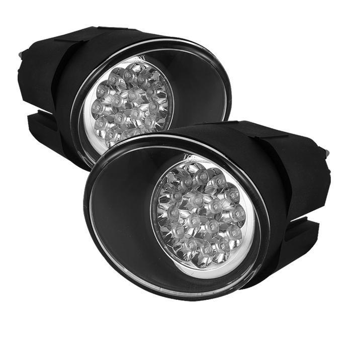 Spyder OEM LED Fog Lights Nissan Xterra (02-04) [w/ Switch] Clear ...