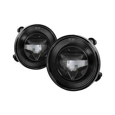 100.58 Spyder Full LED Fog Lights GMC Sierra 1500 (14-16) 2500/3500 (16-18) [w/o Switch] Clear - Redline360