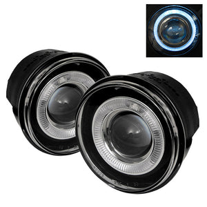 108.50 Spyder Halo Projector Fog Lights Chrysler 300/300C w/ washer (07-08) [w/ Switch] Clear or Smoke - Redline360