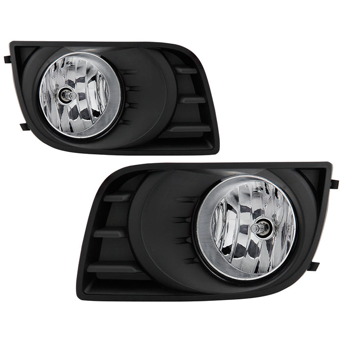 64.51 Spyder OEM Style Fog Lights Toyota Sequoia (08-16) [w/ OEM Fit Switch] Clear - Redline360