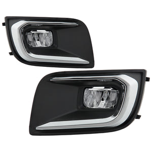 101.97 Spyder OEM LED Fog Lights Toyota Sequoia (18-20) [w/ OEM Fit Switch] Clear - Redline360