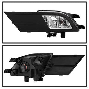 102.66 Spyder OEM Style Fog Lights VW Jetta MK6 Sedan (15-18) [w/ Switch] Clear - Redline360