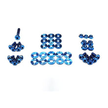 Load image into Gallery viewer, Dress Up Bolts Ford Mustang GT (2015-2017) Titanium Full Engine Bay Kit - Blue Alternate Image