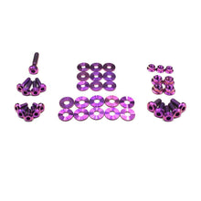 Load image into Gallery viewer, Dress Up Bolts Ford Mustang GT (2015-2017) Titanium Full Engine Bay Kit - Purple Alternate Image