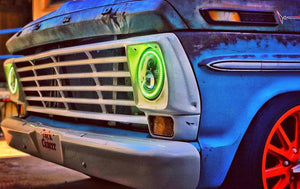 113.80 Oracle Sealed Beam Headlight Ford Mustang (65-68/70-73) [7" H6024/PAR56] White / Blue / Red / Green / Amber / UV/Purple / ColorSHIFT - Redline360