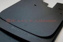 Load image into Gallery viewer, Rally Armor Mud Flaps Subaru Impreza (1993-2001) Black / Red / Pink - Basic Black w/ Black Logo Alternate Image