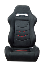 Load image into Gallery viewer, 439.00 Cipher Auto Micro Suede (Black w/ Red &amp; Carbon Fiber - Pair - Reclining) CPA1075CFSDBK-R - Redline360 Alternate Image