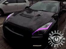 Load image into Gallery viewer, 179.96 Oracle Headlight DRL Upgrade Kit Nissan GT-R (15-20) [ColorSHIFT RGB+W - &quot;Lightning Bolt&quot;] w/ or w/o Controller - Redline360 Alternate Image