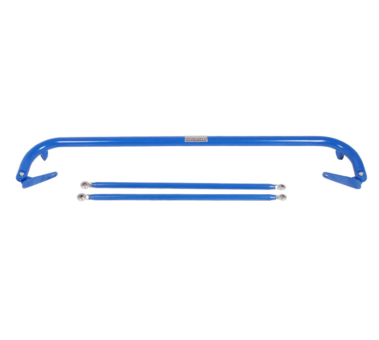 185.00 NRG Seat Belt Race Harness Bar Mitsubishi Lancer/EVO (2003-2015) Blue/Titanium - Redline360