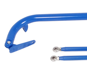 185.00 NRG Seat Belt Race Harness Bar Toyota Supra (1986-1998) Blue/Titanium - Redline360