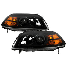 Load image into Gallery viewer, Xtune Projector Headlights Acura MDX (04-06) Black or Chrome w/ Amber Turn Signal Lights - Black Alternate Image