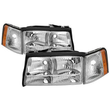 Load image into Gallery viewer, Xtune Headlights Cadillac Deville (97-99) [OEM Style] Chrome w/ Corner Parking Light - Default Title Alternate Image